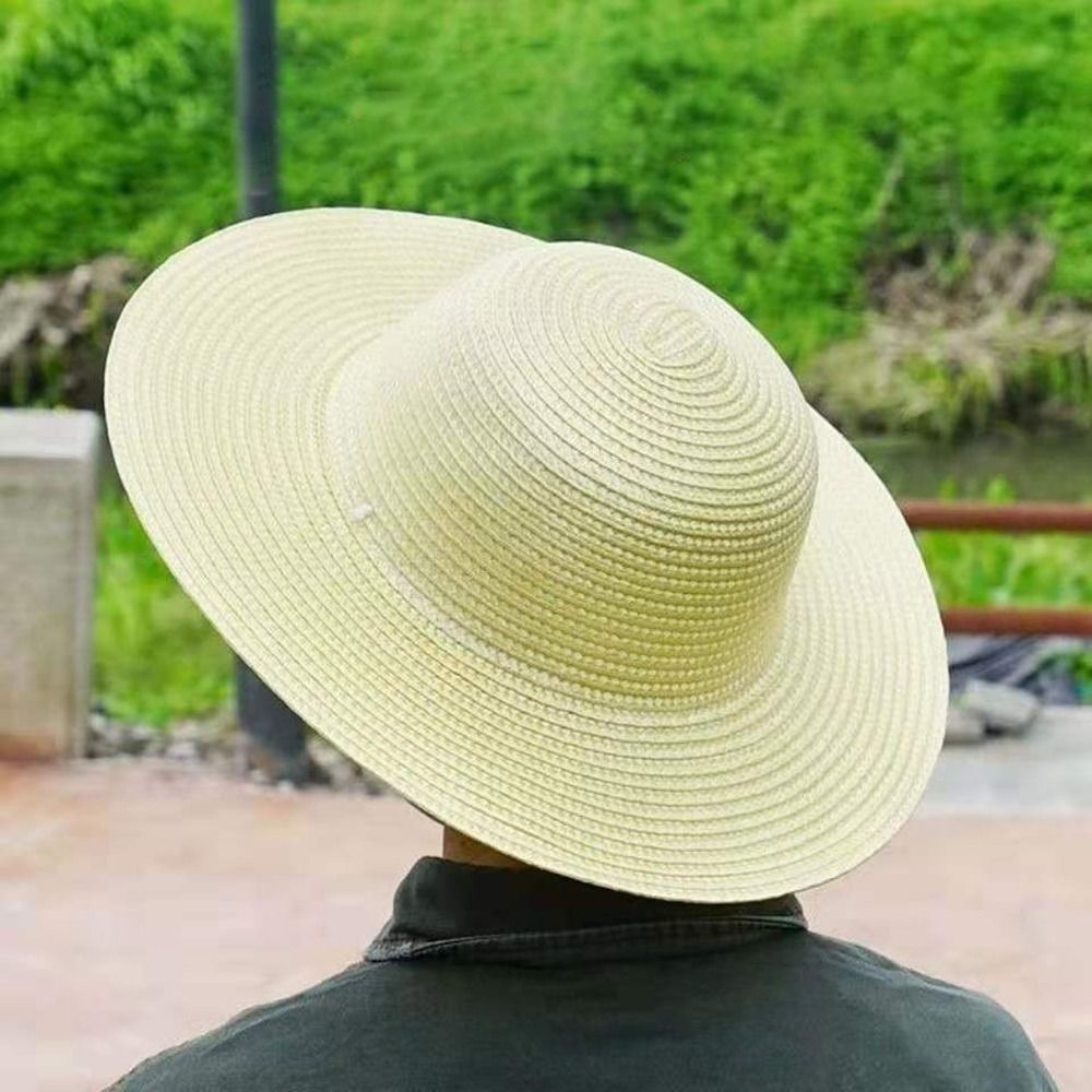 Yazlık Geniş Ağızlı Hasır Şapk - Bucket Hat Straw incelemesi ve fiyatı