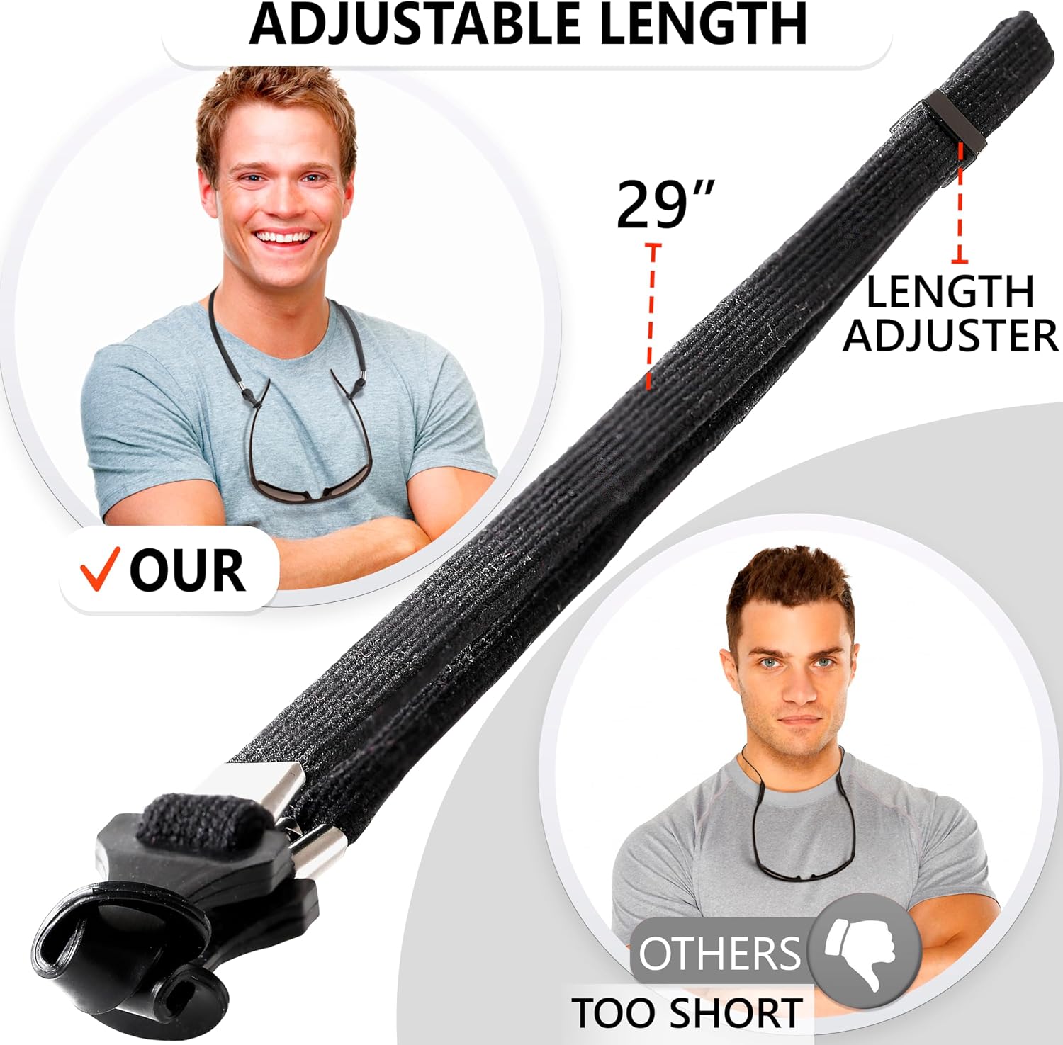 Gözlük İpi Tutucu, Kaymayı Önl - Sunglass Retainer Cord incelemesi ve fiyatı